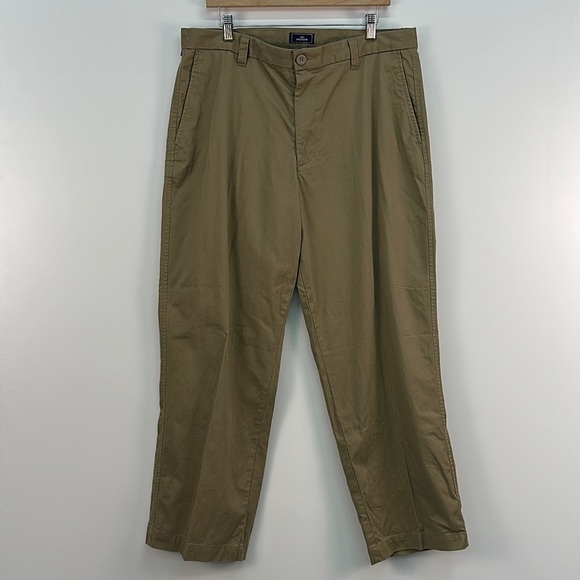 NEW Dockers Flat Front Khaki Pants 36 x 30 NWT - Picture 3 of 8